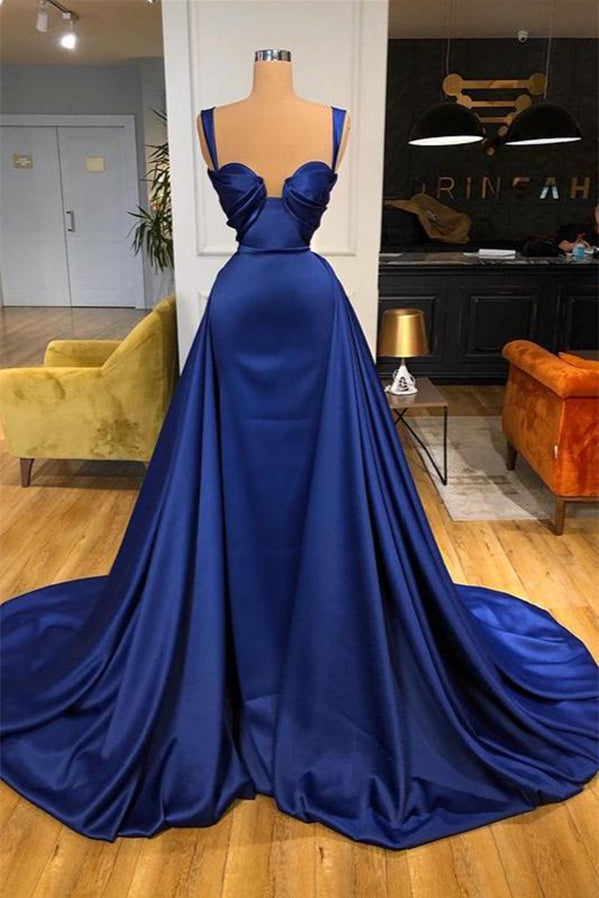 
                      
                        633. Royal Blue Mermaid Prom Dress with Detachable Train
                      
                    