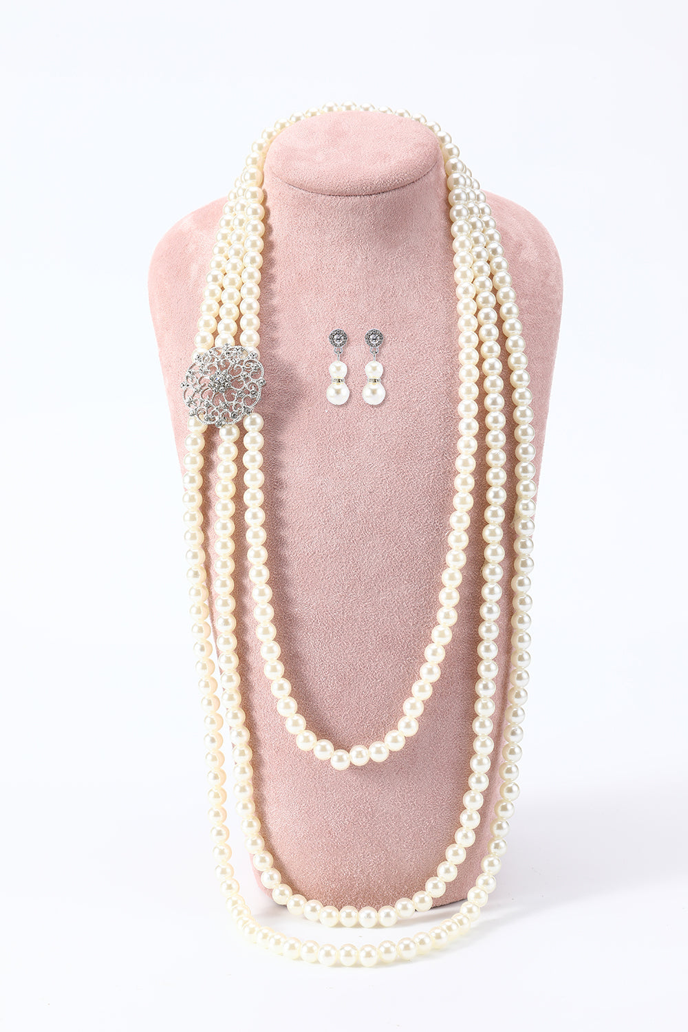 White Pearl Accessories Set