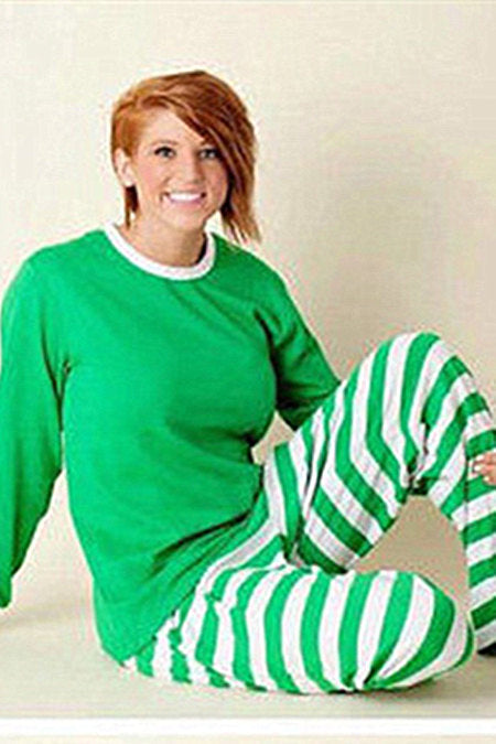 Family Christmas Outfits Pajamas Set stripe|Family Matching Clothes Xmas Gifts | Family Sleepwear 2PCS