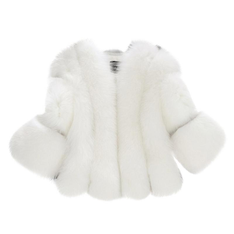 
                      
                        Pretty Overcoat Long Sleeves Faux Fur Winter Lining Coats
                      
                    